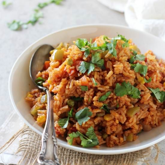 Veggie-Packed Spanish Rice