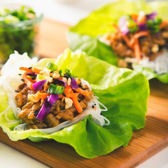 Thai Lettuce Wraps