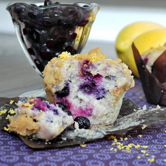 Lemon Blueberry Muffins