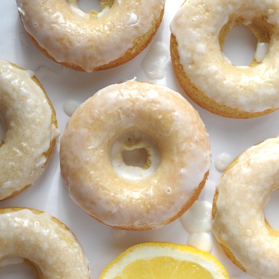 Baked Lemon Donuts