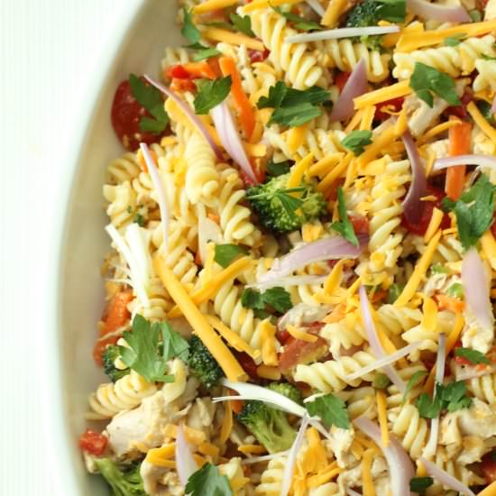 Kathy’s Chicken Pasta Salad