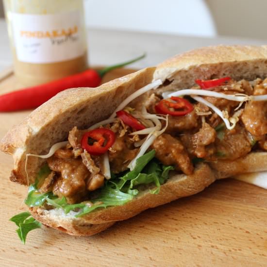 Sandwich Chicken Satay