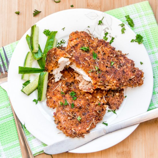 Breaded Shallow-Fried Basa