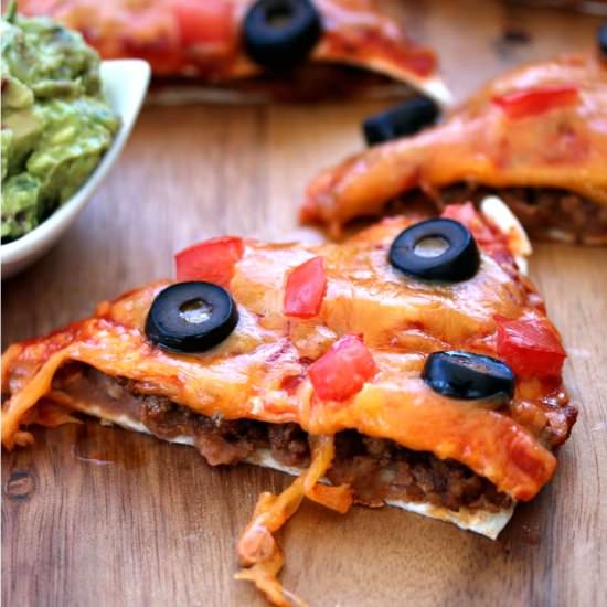 Copycat Taco Bell Mexican Pizza