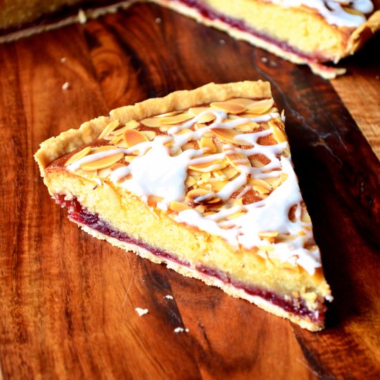 Cherry Bakewell Tart