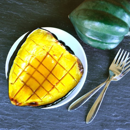 Maple Baked Acorn Squash