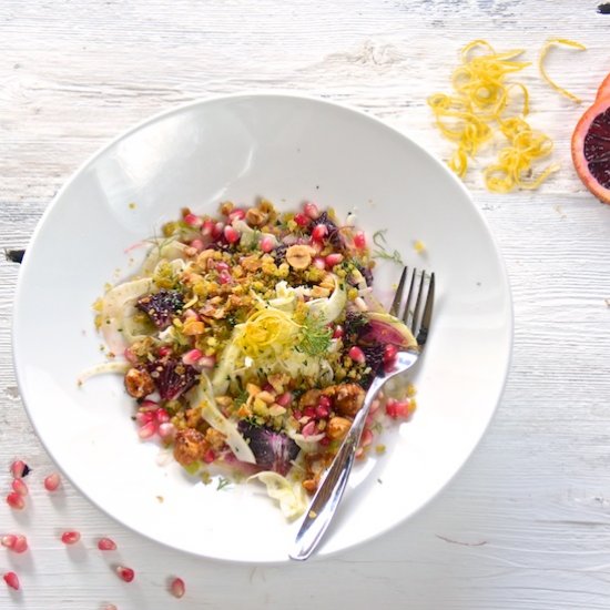 Fennel and Watermelon Radish Salad