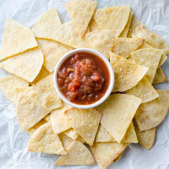 Baked Tortilla Chips