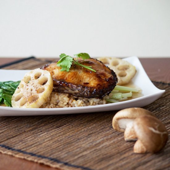 Miso Glazed Chilean Sea Bass