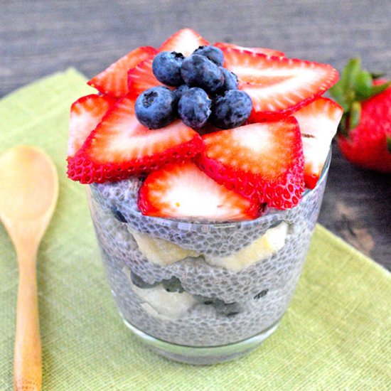 French Vanilla Chia Seed Pudding