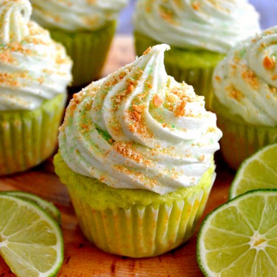 Key Lime Pie Cupcakes