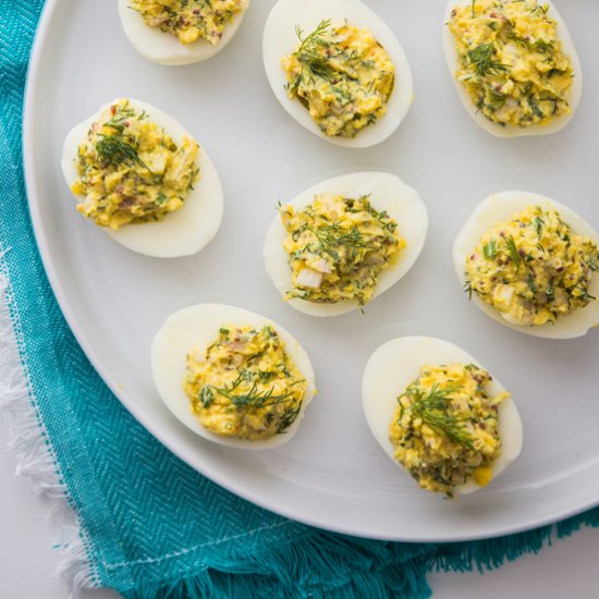 Herbed Deviled Eggs