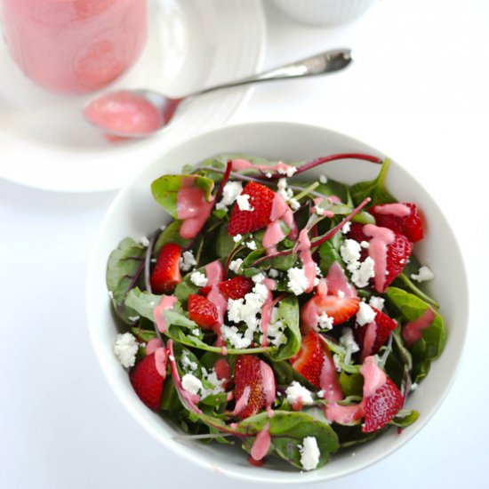 Easy Strawberry Vinaigrette