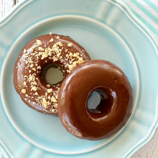 Chocolate Cake Doughnuts