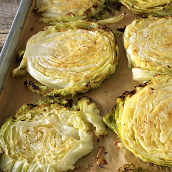 Roasted Cabbage Steaks