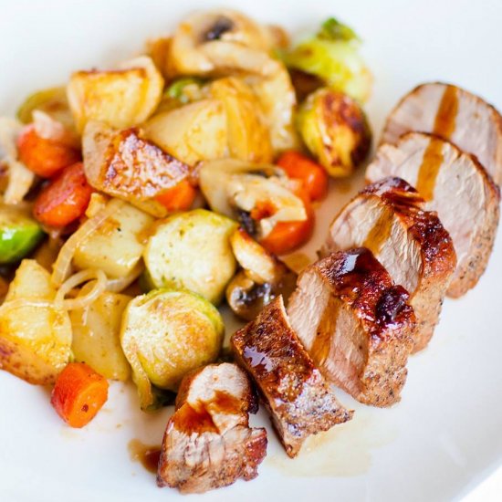 Glazed Pork Tenderloin