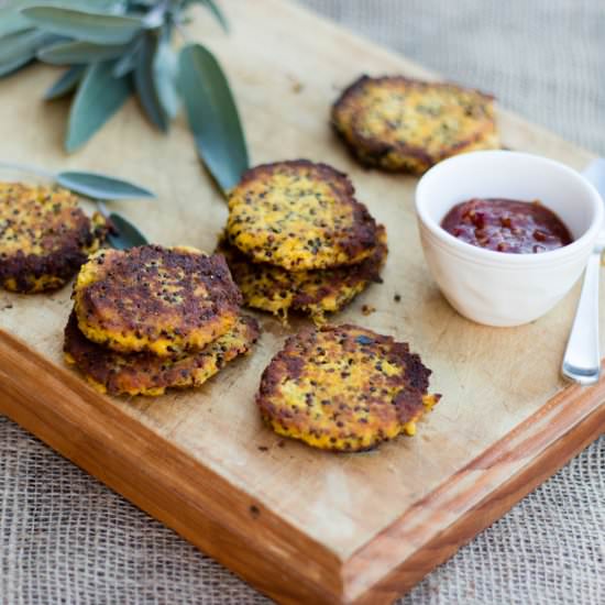 Pumpkin Sage Fritters