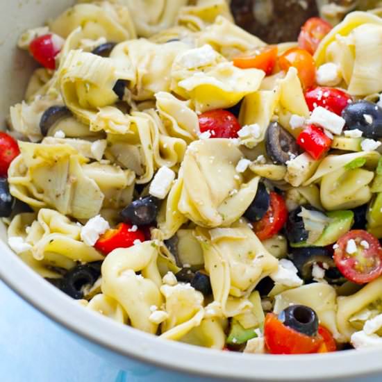 Mediterranean Tortellini Salad