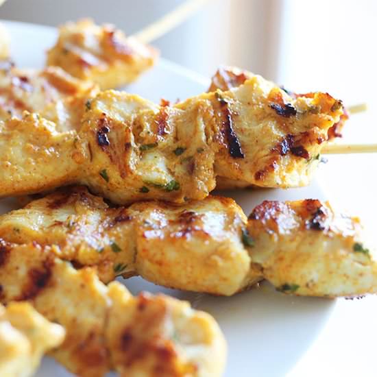 Chicken Malai Kebabs