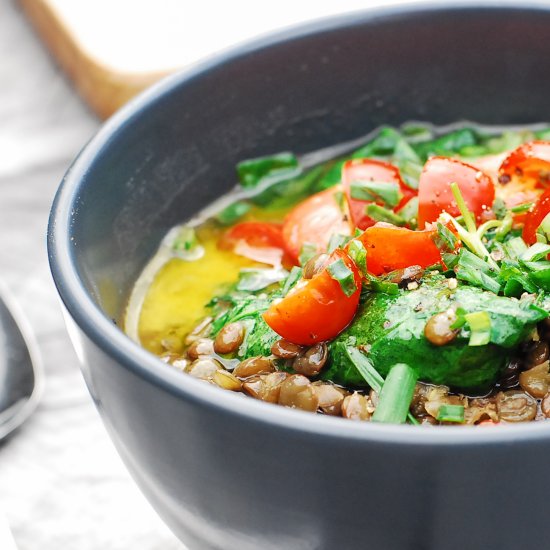 Creamy One Pot Lentils