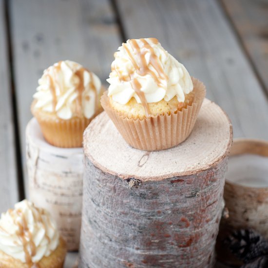 Hot Buttered Rum Cupcakes