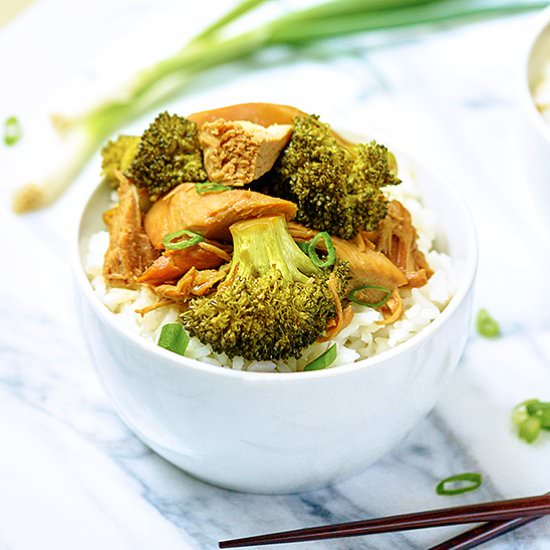 Crockpot Chicken and Broccoli