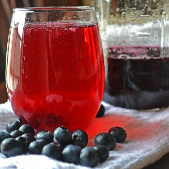 Blueberry Mexican Mule