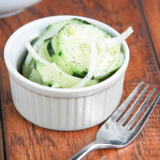 Healthy Cucumber Salad