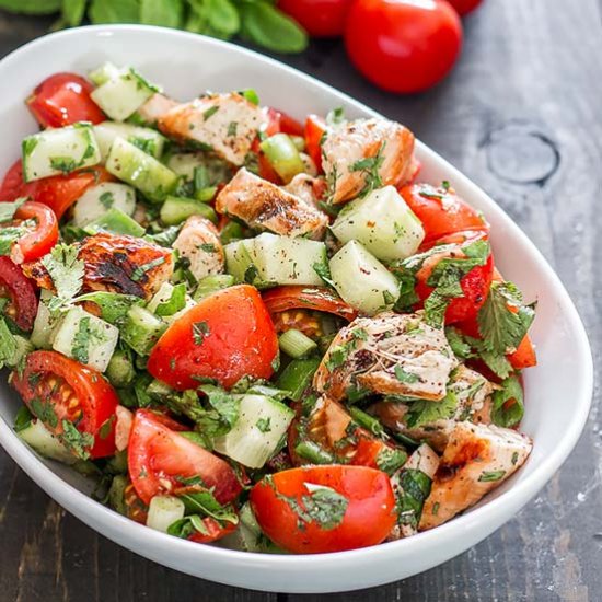 Chicken Fattoush Salad