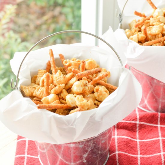 Caramel Corn Chex Mix