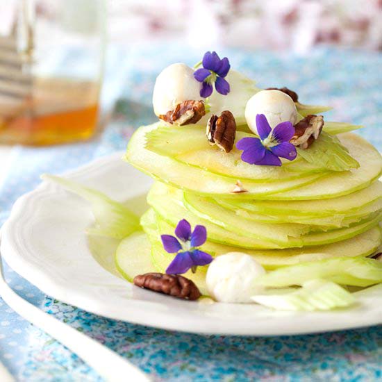 Green Apple Tower Salad