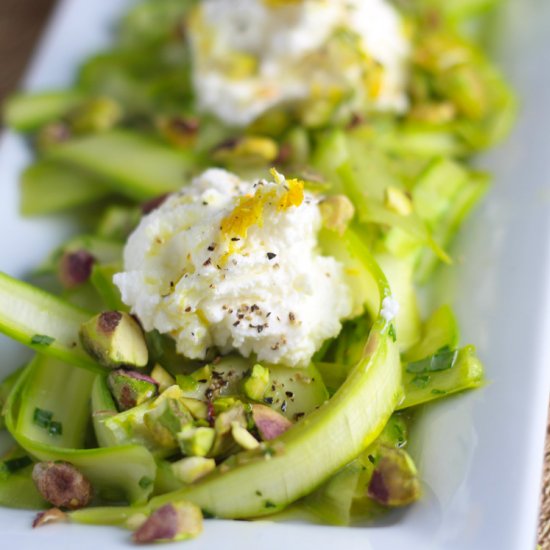 Shaved Asparagus Salad