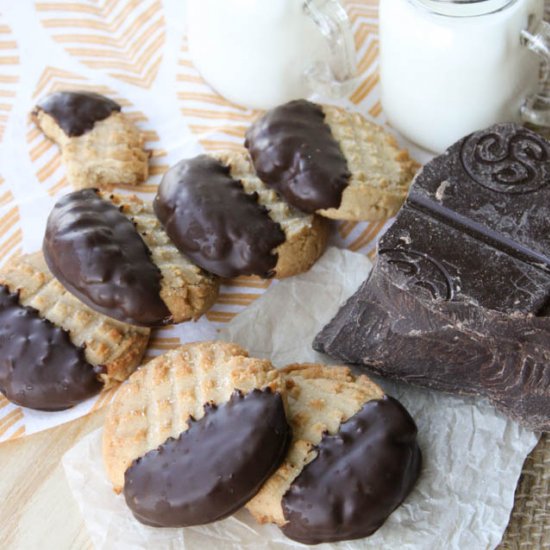 Chocolate Peanut Butter Cookies