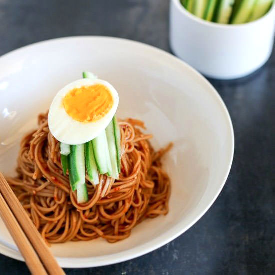 Cucumber Soba Noodles