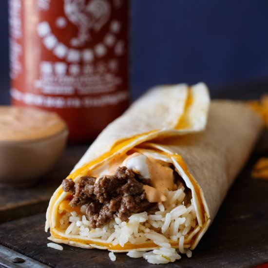 Sriracha Quesarito