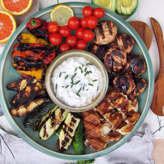 Tzatziki Platter