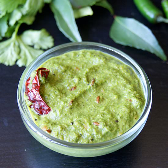 South Indian Green Chutney