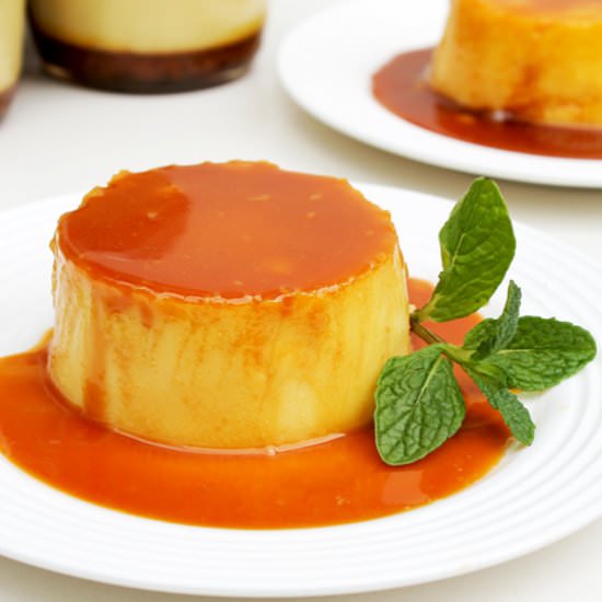 Flan Napolitano