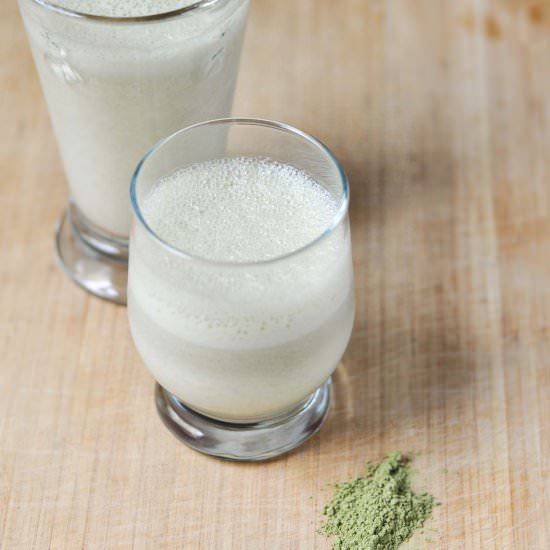 Matcha Green Tea Almond Milk