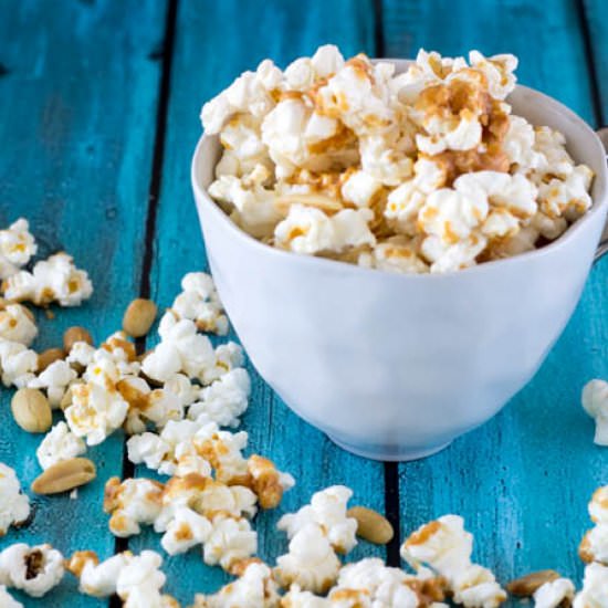 Thai Peanut Popcorn