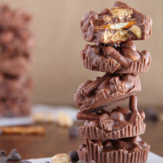 Peanut Pretzel Clusters