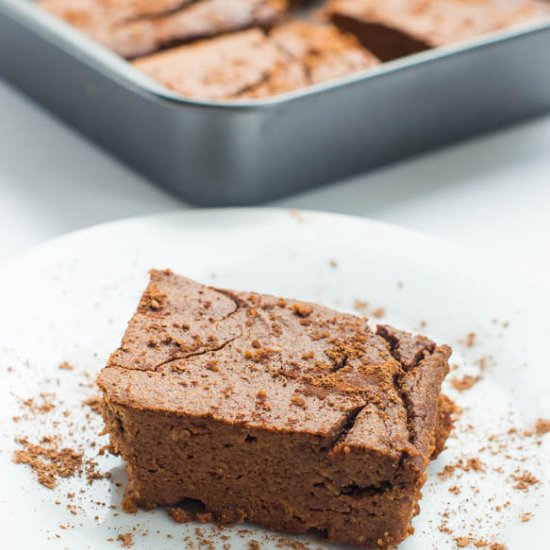 Protein Enriched Red Bean Brownies