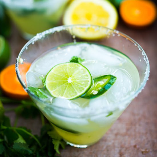 Smokey Spicy Mezcal Margarita