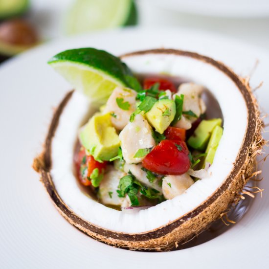 Ceviche with Avocado