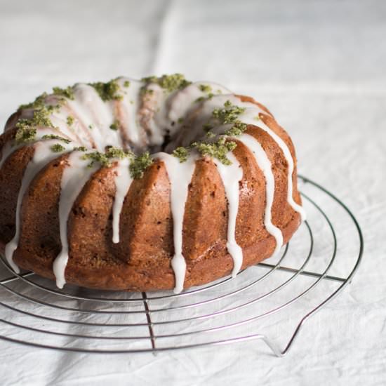 Apple Zucchini Bundt Cake