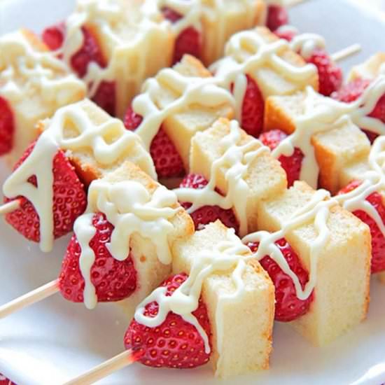 Strawberry Shortcake Kabobs