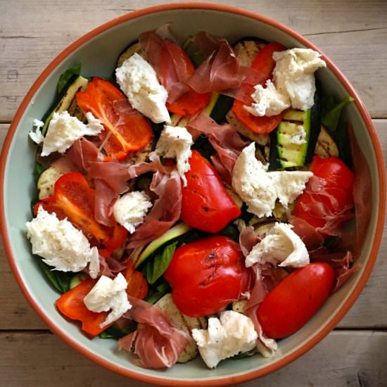 Grilled Vegetables Salad