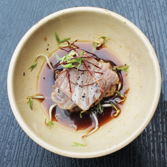 Kobe Wagyu Beef Cold Ponzu Sauce