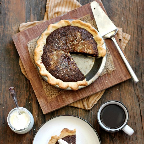 Wet Bottom Shoofly Pie