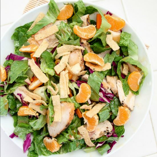 Asian Chicken Salad with Mandarins